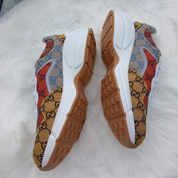 Gucci Mens GG Rython Multicolor Sneaker - Picture 7 of 14